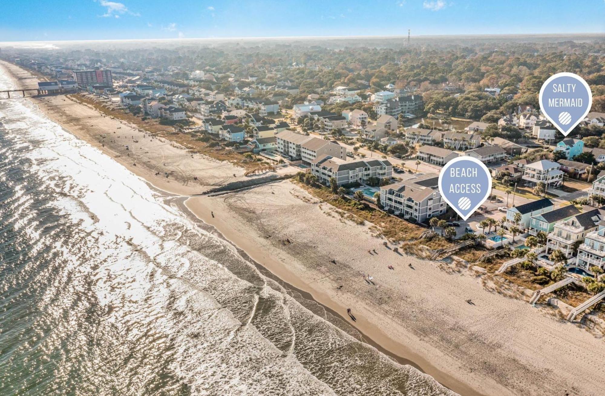 Salty Mermaid Villa Myrtle Beach Exterior photo